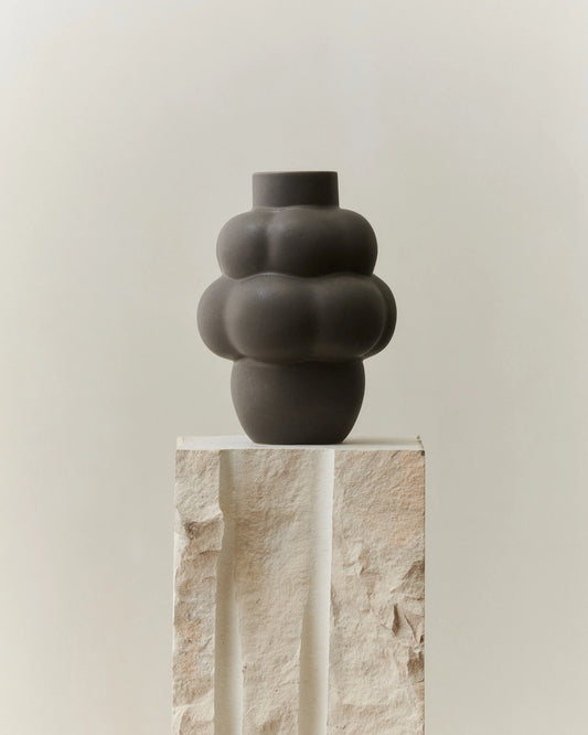 Balloon vase i brun