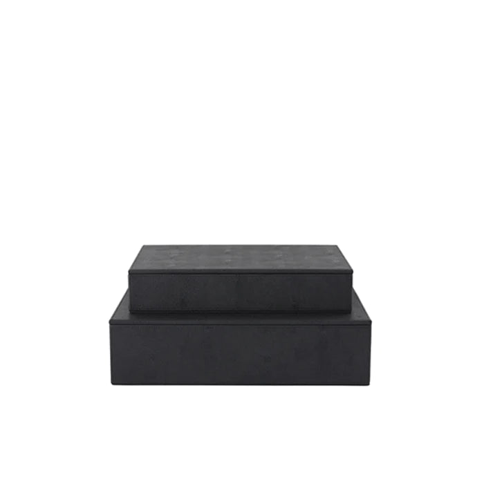 Opbevaringsæsker i sort