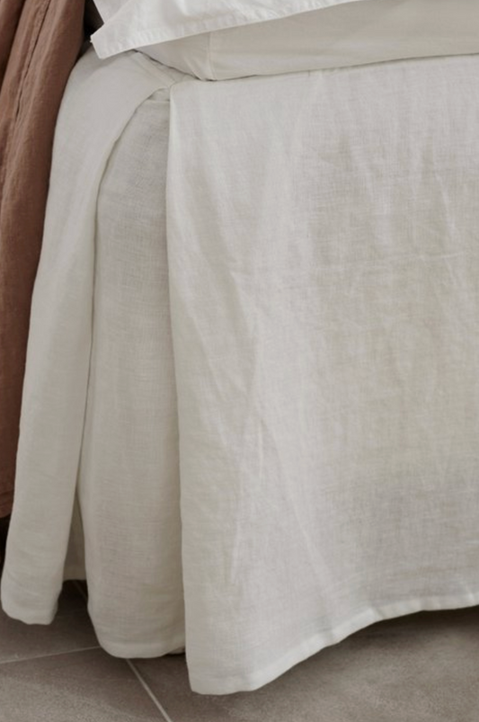 Sengekappe til dobbeltseng i beigefarvet