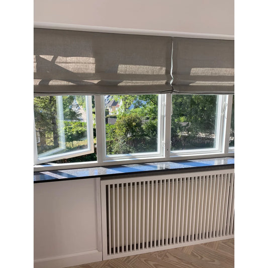 Foldegardiner på mål