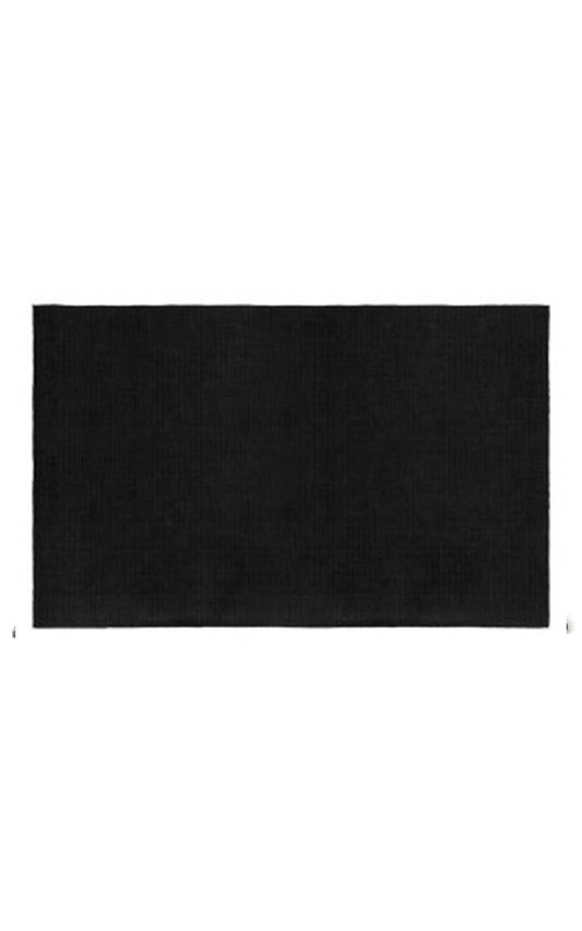 Jutetæppe - sort
