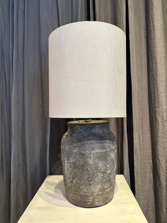 Bordlampe, mørk